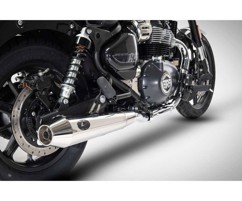 ROYAL ENFIELD SUPER METEOR 650 2023 > 2024, Racing Slip-ons, Pair, - ZARD