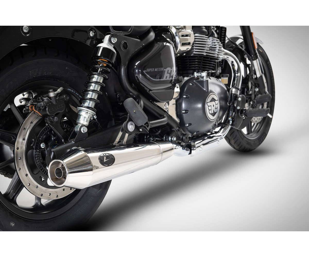 ROYAL ENFIELD SUPER METEOR 650 2023 > 2024, Racing Slip-ons, Pair, - ZARD