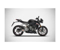 Triumph Street Triple 765 2017 > 2019 racing slip-on - ZARD