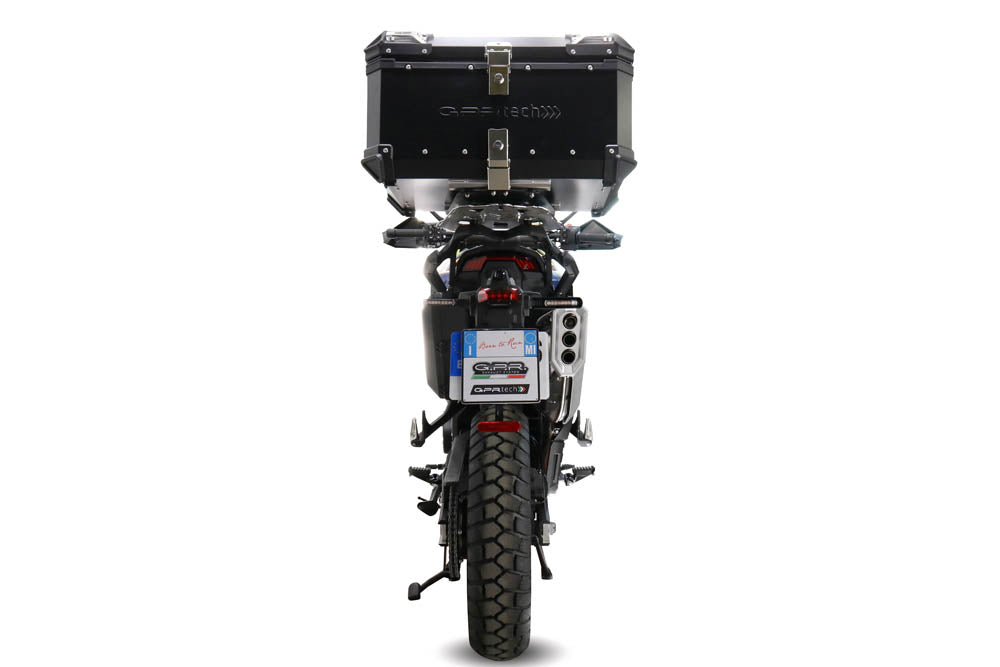 GPR Tech Alpi-Tech 45L Aluminium Top Case with Specific Fitting Plate - Zontes 703 F (2024–2026) - Black - image 2