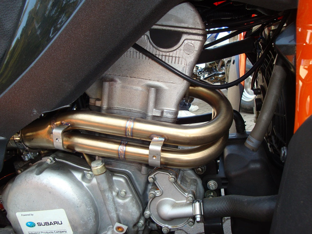 GPR exhaust Adly 500 Hurricane S 2005-2021, Deeptone Atv, Homologated legal full system exhaust, including removable db killer - GPR Exhausts