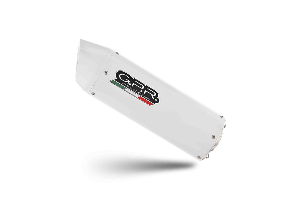 GPR exhaust Ktm Super Duke 1290 R  2017-2019, Albus Evo4, Homologated legal slip-on exhaust including removable db killer and link pipe - GPR Exhausts