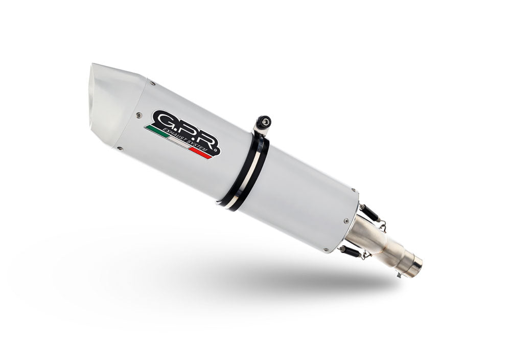 GPR exhaust Suzuki V-Strom DL650 2017-2020, Albus Evo4, Mid-full system exhaust legal for UK and non-EU markets including removable db killer - GPR Exhausts