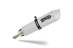 GPR exhaust Husqvarna TERRA - STRADA TR 650  2013-2015, Albus Ceramic, Dual Homologated legal slip-on exhaust including removable db killers and link - GPR Exhausts