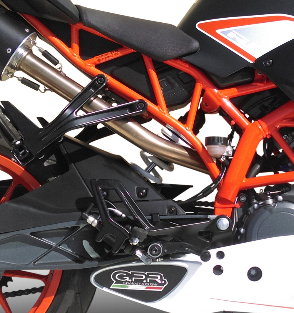 GPR exhaust Ktm Duke 125 2021-2023, Decat pipe - GPR Exhausts