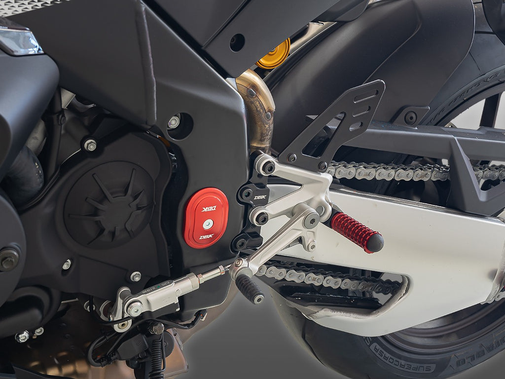 DBK OEM footrest rearset plates - Aprilia RSV4
