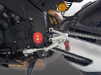 DBK OEM footrest rearset plates - Aprilia RSV4