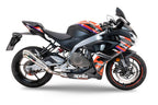 GPR exhaust Aprilia RS 457 2024-2025, Powercone Evo, full system exhaust legal for UK and non-EU countries including removable db killer - GPR Exhausts