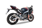 GPR exhaust Aprilia RS 457 2024-2025, Powercone Evo, full system exhaust legal for UK and non-EU countries including removable db killer - GPR Exhausts