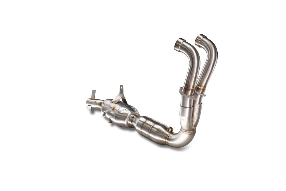 GPR exhaust Aprilia RS 457 2024-2025, Ghost Inox, full system exhaust legal for UK and non-EU countries including removable db killer - GPR Exhausts
