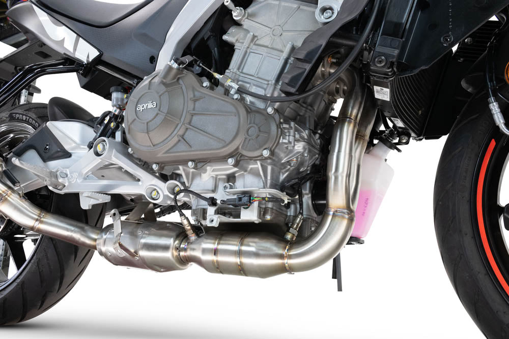 GPR exhaust Aprilia RS 457 2024-2025, M3 Black Titanium, full system exhaust legal for UK and non-EU countries including removable db killer - GPR Exhausts