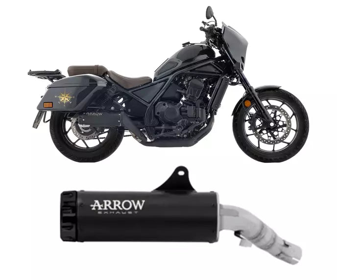 Arrow 74518RBN motorcycle exhaust — image 1