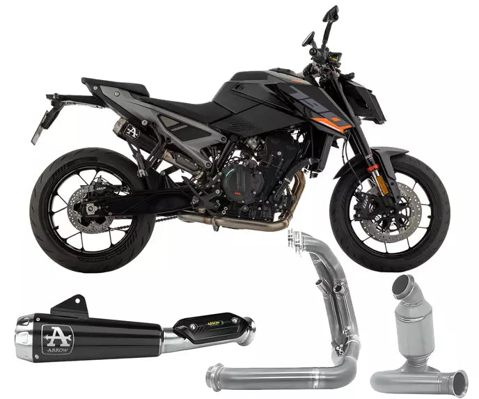 Arrow KTM 790 Duke 2027 full exhaust system 77525PRN71719MIR71702MI — image 1