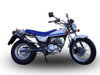 GPR exhaust Suzuki Rv 125 Van Van 2003-2017, Furore Nero, Racing slip-on exhaust including link pipe - GPR Exhausts