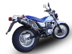 GPR exhaust Suzuki Rv 125 Van Van 2003-2017, Furore Nero, Racing slip-on exhaust including link pipe - GPR Exhausts