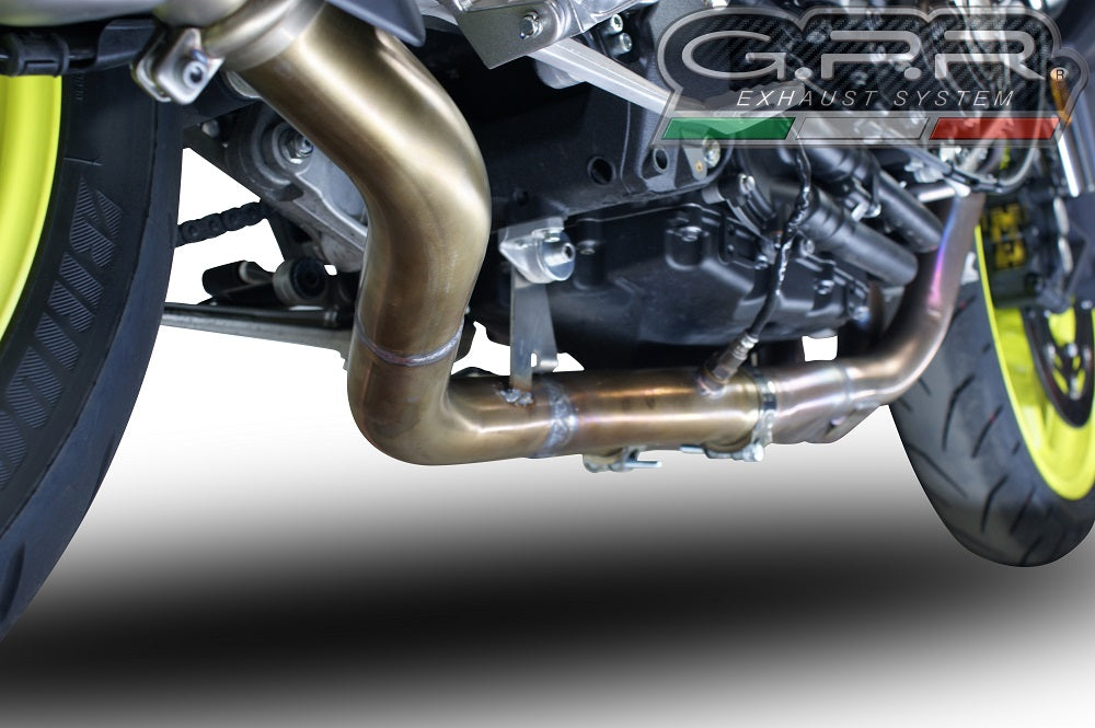 GPR exhaust Yamaha Mt-10 2016-2024, Decat pipe - GPR Exhausts