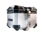 GPR Tech Alpi-Tech 26L Aluminium Top Case - Silver with Soft Backrest - image 3