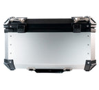 GPR Tech Alpi-Tech 55L Aluminium Top Case - Silver with Soft Backrest - image 5