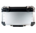 GPR Tech Alpi-Tech 55L Aluminium Top Case with Specific Fitting Plate - Aprilia Tuareg 660 (2021–2024) - Silver - image 7