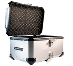 GPR Tech Alpi-Tech 55L Aluminium Top Case - Silver with Soft Backrest - image 8