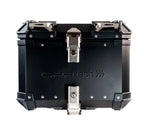 GPR Tech Alpi-Tech 45L Aluminium Top Case - Black with Soft Backrest