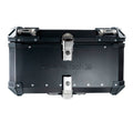 GPR Tech Alpi-Tech 55L Aluminium Top Case - Black with Soft Backrest