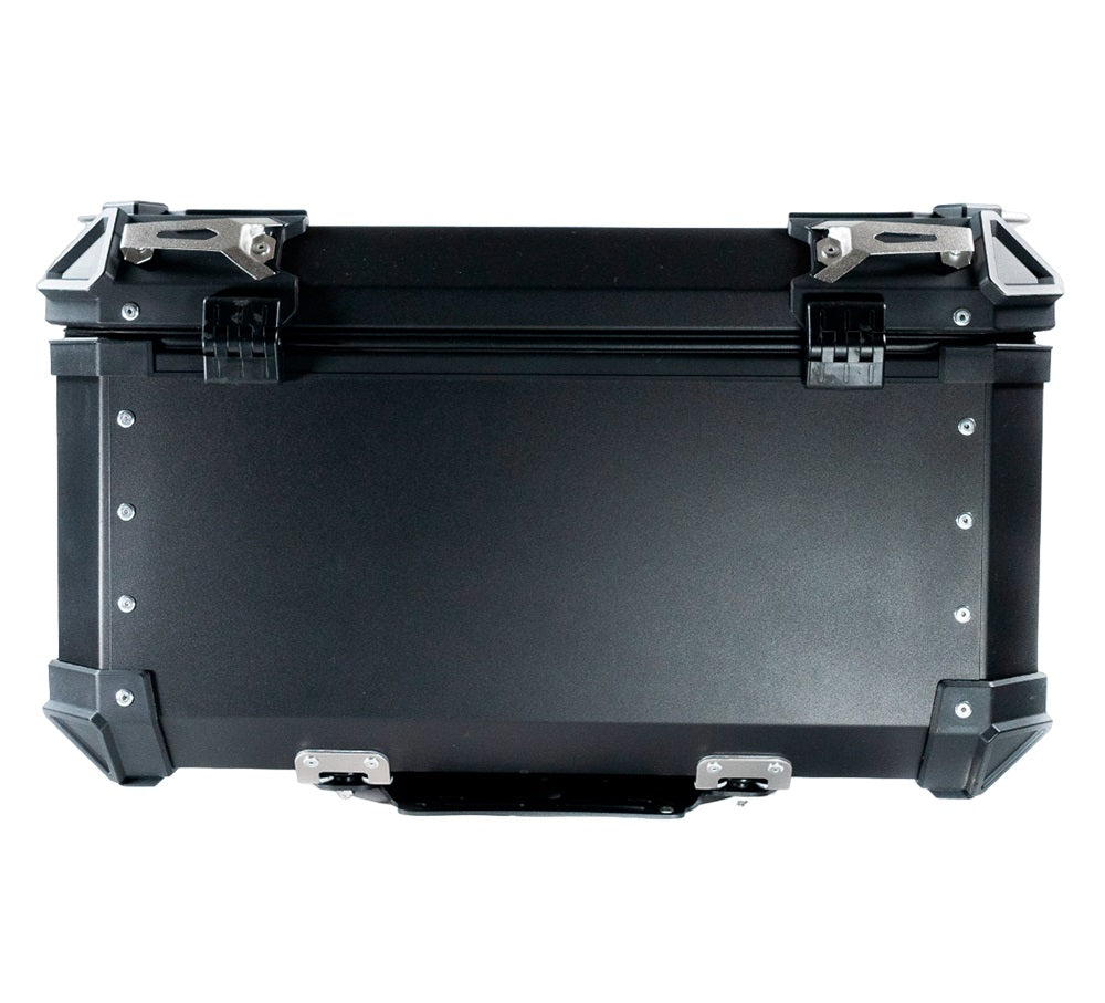 GPR Tech Alpi-Tech 55L Aluminium Top Case - Black with Soft Backrest - image 5