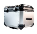 GPR Tech Alpi-Tech 35L Aluminium Top Case with Specific Fitting Plate - Aprilia Tuareg 660 (2021–2024) - Silver - image 7