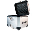 GPR Tech Alpi-Tech 35L Aluminium Top Case with Specific Fitting Plate - Aprilia Tuareg 660 (2021–2024) - Silver - image 9