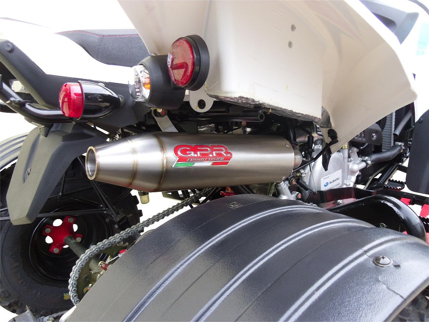 GPR exhaust Beeline Bestia 5.5 Supermoto -Offroad 2011-2021, Deeptone Atv, Homologated legal full system exhaust, including removable db killer - GPR Exhausts