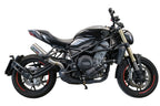 GPR exhaust Benelli 752 S 2022-2024, M3 Inox , Homologated legal slip-on exhaust including removable db killer and link pipe - GPR Exhausts