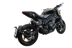 GPR exhaust Benelli 752 S 2019-2021, M3 Poppy , Homologated legal slip-on exhaust including removable db killer and link pipe - GPR Exhausts