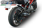GPR exhaust Benelli Bn 302 S 2017-2024, Furore Evo4 Nero, Homologated legal slip-on exhaust including removable db killer and link pipe - GPR Exhausts