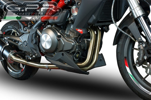 GPR exhaust Cf Moto 700 CL-X Adv 2022-2024, Decat pipe - GPR Exhausts