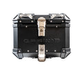 GPR Tech Alpi-Tech 26L Aluminium Top Case - Black with Soft Backrest