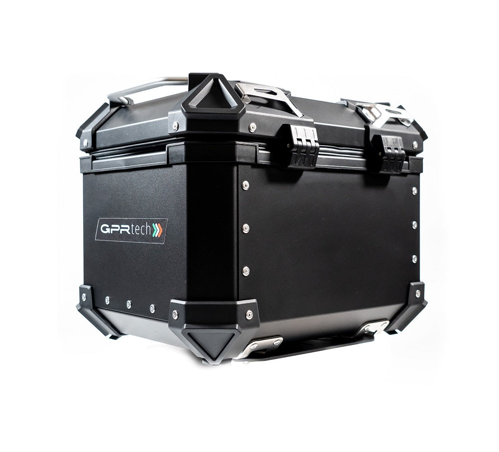 GPR Tech Alpi-Tech 26L Aluminium Top Case with Specific Fitting Plate - BMW G 310 GS (2017–2021) - Black - image 6
