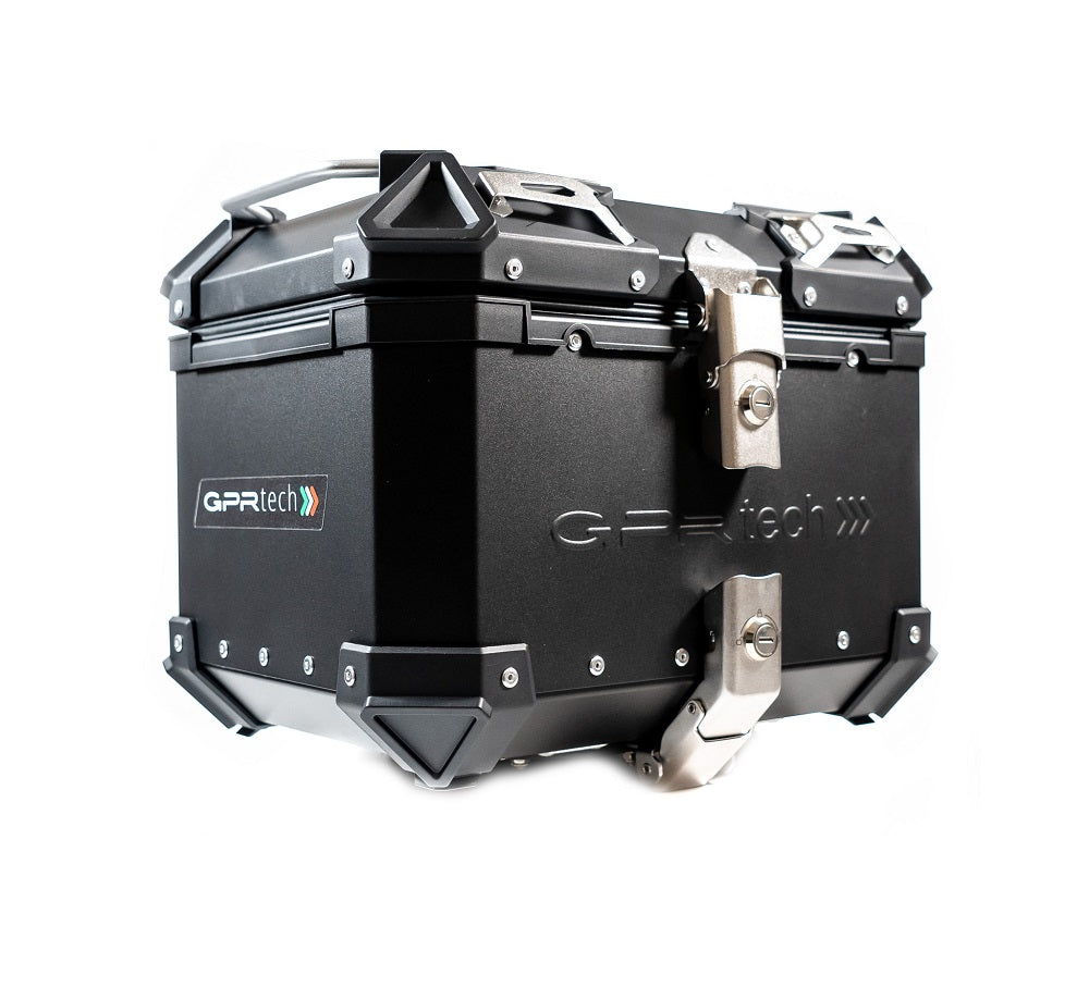 GPR Tech Alpi-Tech 26L Aluminium Top Case with Specific Fitting Plate - BMW G 310 GS (2017–2021) - Black - image 8