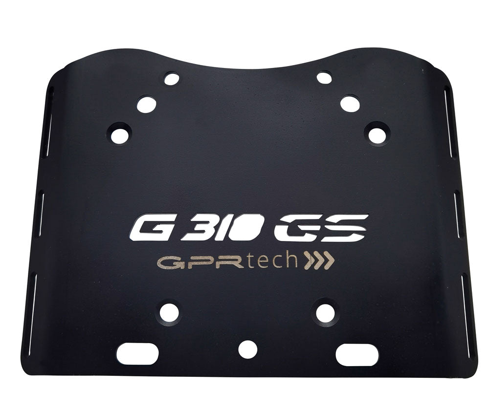 GPR Tech Alpi-Tech 26L Aluminium Top Case with Specific Fitting Plate - BMW G 310 GS (2017–2021) - Silver - image 2