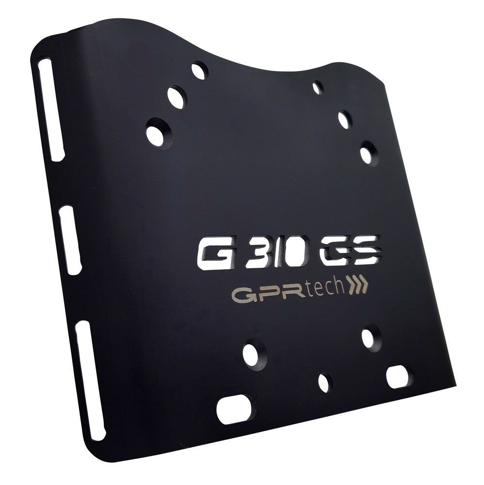 GPR Tech Alpi-Tech 26L Aluminium Top Case with Specific Fitting Plate - BMW G 310 GS (2017–2021) - Silver - image 4