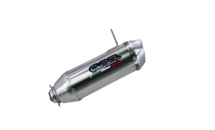 GPR exhaust Can Am Outlander 850 2016-2023, PENTACROSS INOX, Homologated legal slip-on exhaust including removable db killer and link pipe - GPR Exhausts