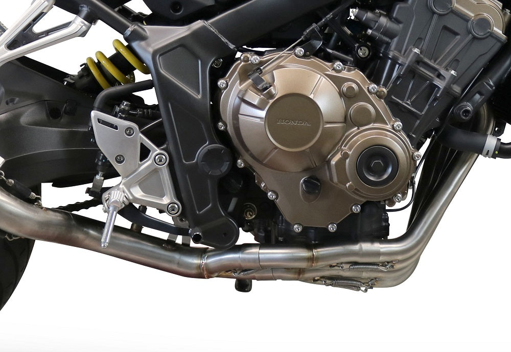 GPR exhaust Honda Cb 650 R 2019-2020, M3 Inox , full system exhaust legal for UK and non-EU countries including removable db killer - GPR Exhausts
