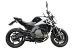 GPR exhaust Cf Moto 650 Nk 2021-2024, M3 Black Titanium, Slip-on exhaust legal for UK and non-EU markets including link pipe and removable db killer - GPR Exhausts