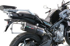 GPR exhaust Cf Moto 800 Mt Sport 2022-2024, Dual Poppy, Homologated legal slip-on exhaust including removable db killer and link pipe - GPR Exhausts