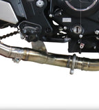 GPR exhaust Cf Moto 700 CL-X Heritage  2022-2024, Decat pipe - GPR Exhausts