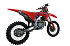 GPR exhaust Honda Crf 450 R-RX 2021-2025, Pentacross FULL Titanium, Racing full system exhaust, including removable db killer/spark arrestor - GPR Exhausts