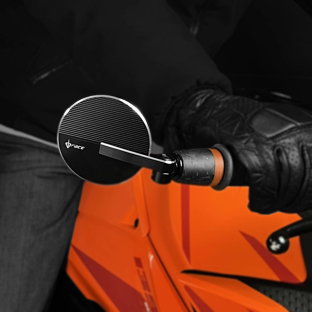 DB Race CURVO Bar-End Mirror – Right
