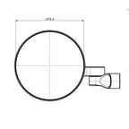 DB Race CURVO Mirror & Lever Guard – Right