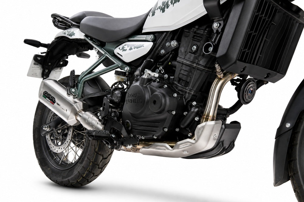 GPR exhaust Royal Enfield Himalayan 450  2024-2025, Decat pipe - GPR Exhausts