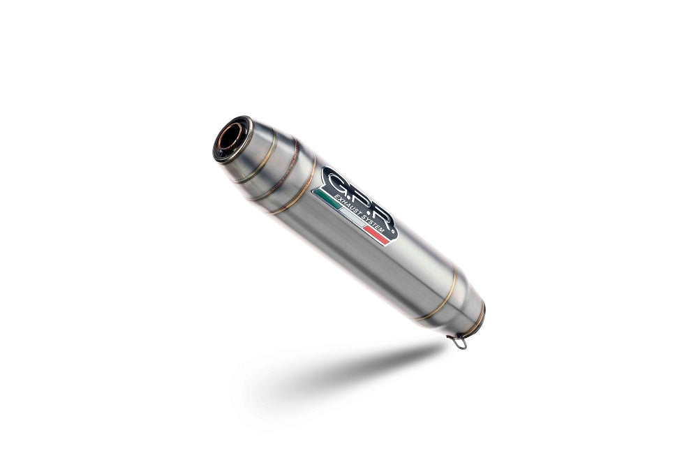 GPR exhaust Zontes Zt 310 2018-2020, Deeptone Inox, full system exhaust legal for UK and non-EU countries including removable db killer - GPR Exhausts