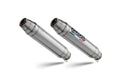 GPR exhaust Ducati Scrambler 800  2017-2020, Deeptone Inox, Dual slip-on exhaust legal for UK and non-EU countries including removable db killers and - GPR Exhausts